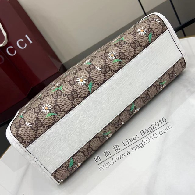 Gucci專櫃古馳2025早春兒童系列最新款動物印花手提托特包 jh2897型號：605614